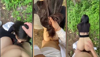 强上女房东 超爽新作 尾随少妇房东去河边 按在河摊上野战无套操她