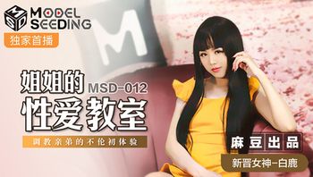 MSD012 姐姐的性爱教室 #白鹿