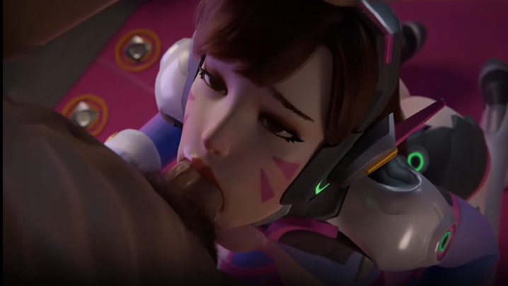 先是深喉口爆Dva，然后是后入爆操美少女的白虎鲍鱼，一下一下的猛烈的撞击着翘臀，爽爆了吧