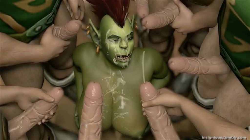 聯盟人類與獸人蕩婦找樂子